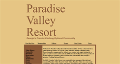Desktop Screenshot of paradisevalleyclub.com